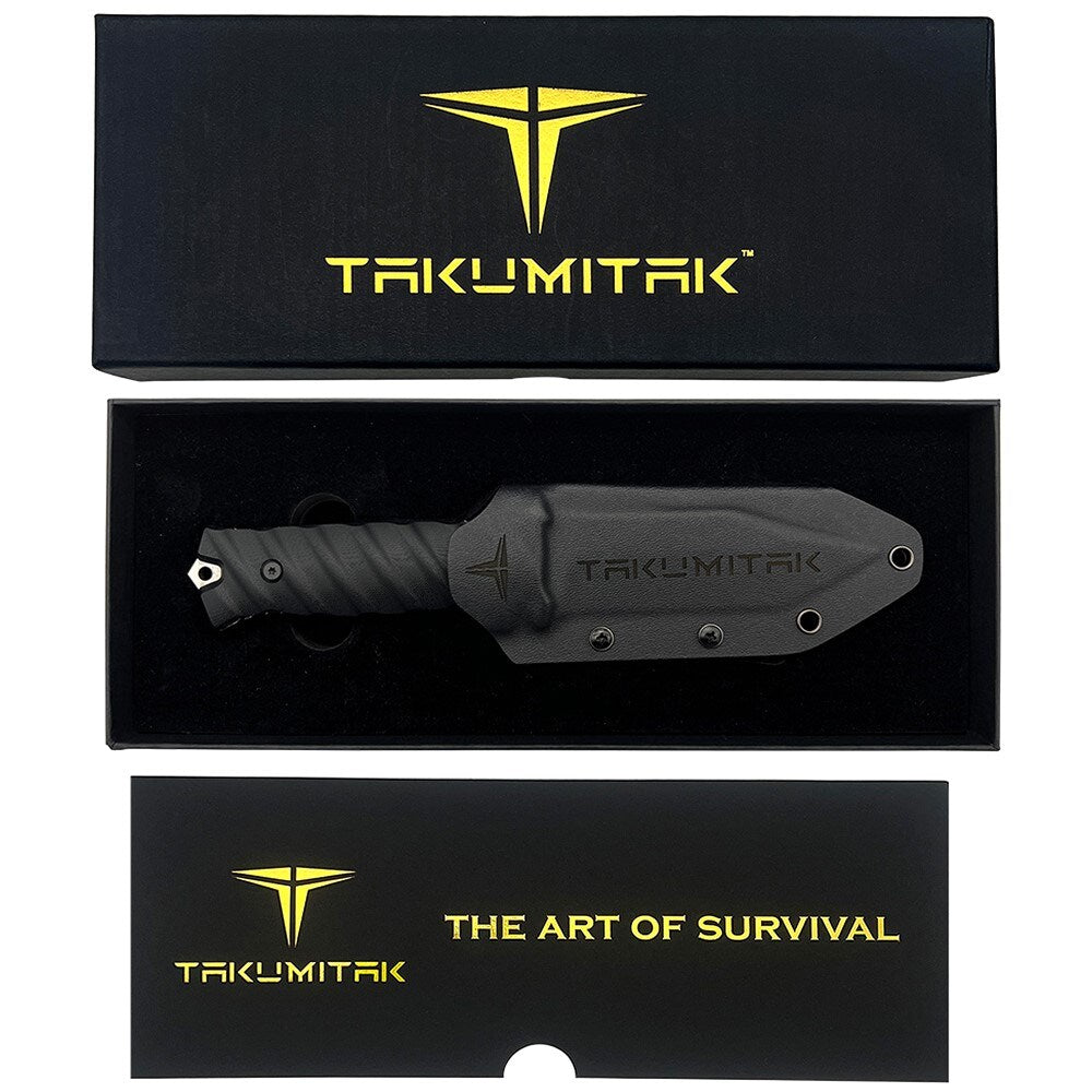 Nóż Takumitak Fulcrum - Black/Silver