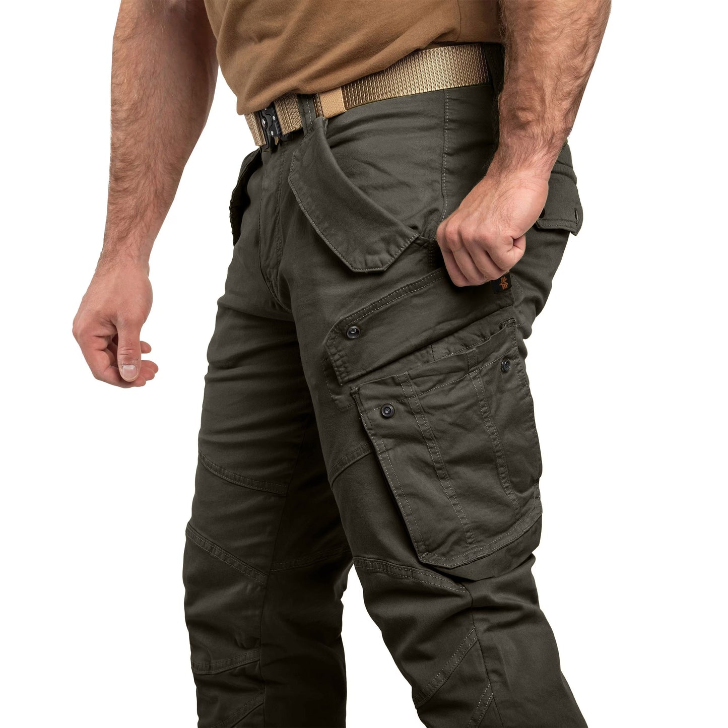 Spodnie Alpha Industries Combat Pant LW - Grey/Black