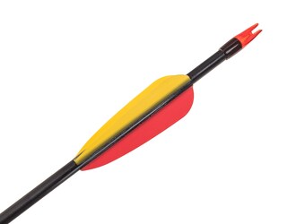 Strzały Poe lang z włókna szklanego 30" zestaw 5 szt. - czarny