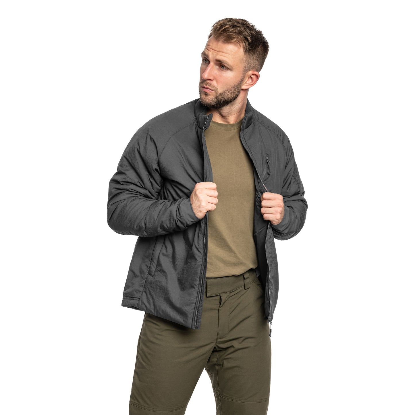 Kurtka Helikon Wolfhound Climashield Apex - Shadow Grey