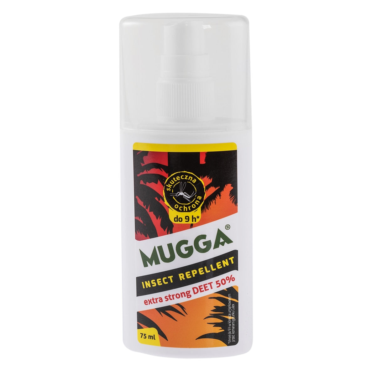Repelent na owady Mugga Extra Strong spray 50% DEET 75 ml