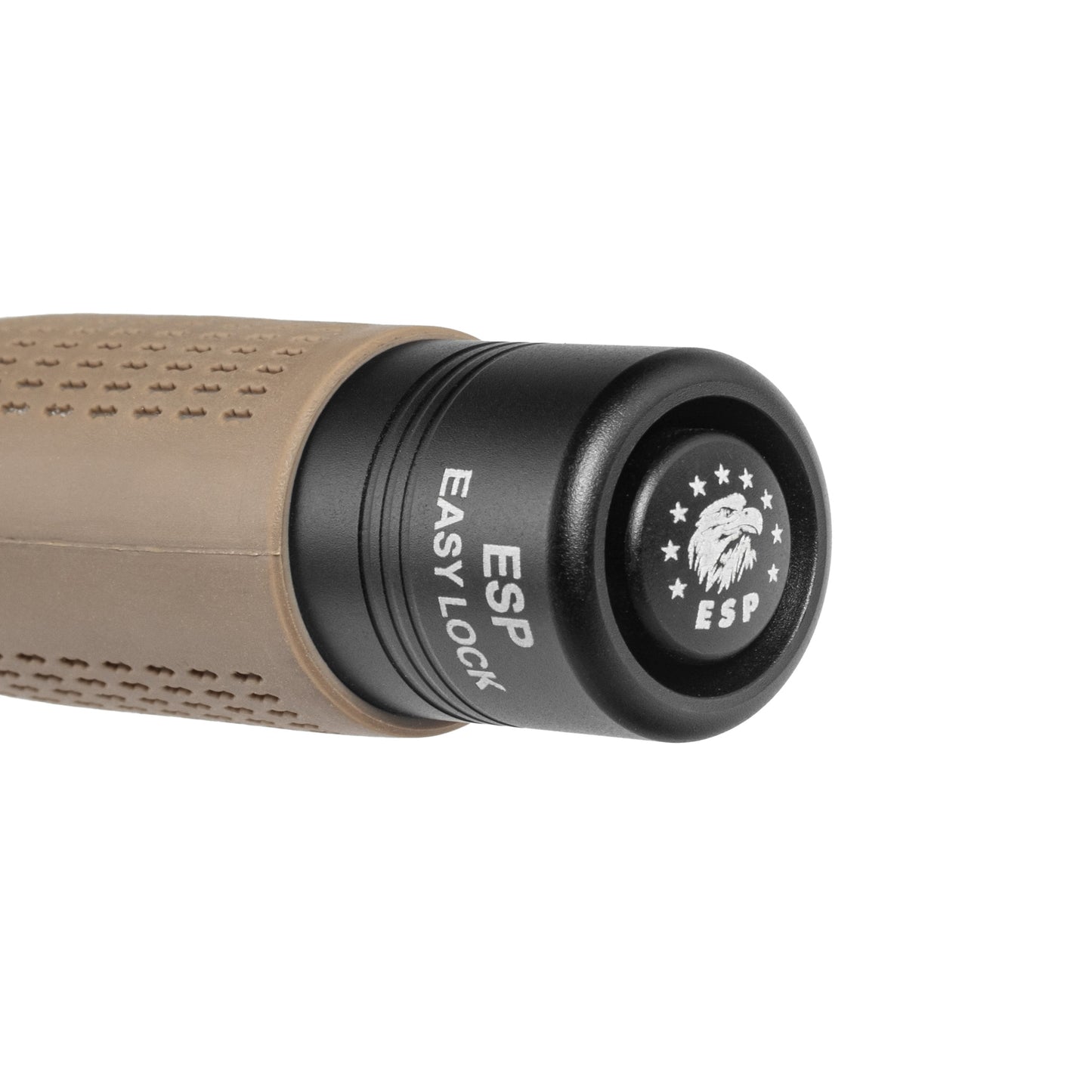 Pałka teleskopowa ESP Easy Lock Button Ergonomic hartowana 20" - Khaki