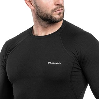 Bluza termoaktywna Columbia Midweight Stretch Long Sleeve Top - Black