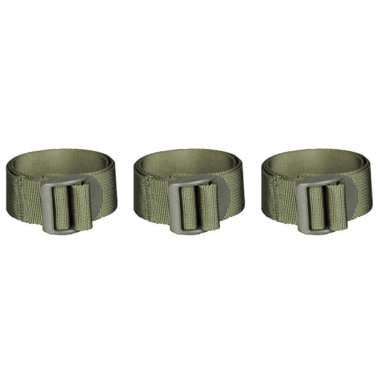 Trok Mil-Tec z klamrą zaciskową 25 mm/60 cm Olive - 3 szt.
