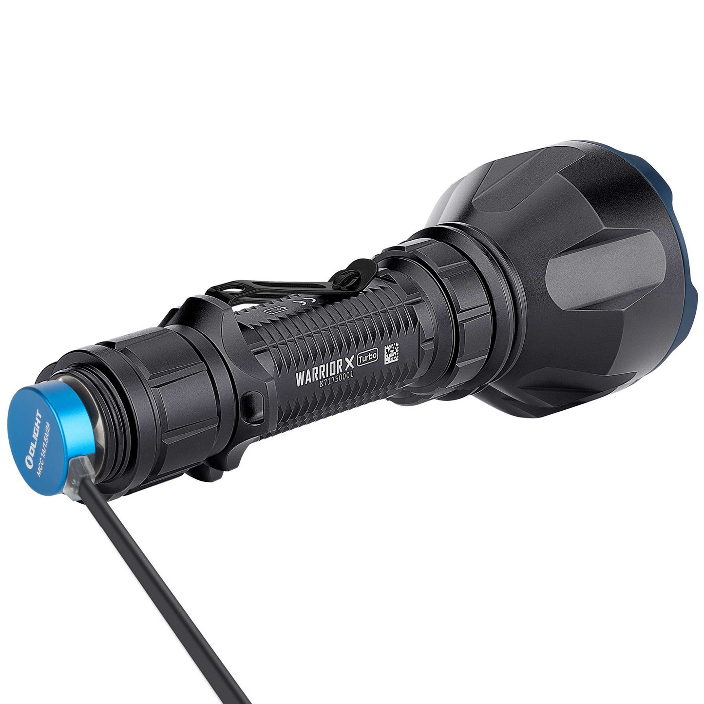 Latarka taktyczna Olight Warrior X Turbo Black - 1100 lumenów