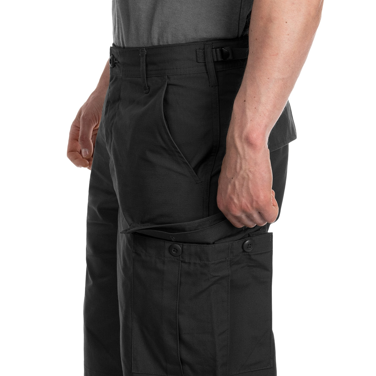 Szorty Helikon BDU PoliCotton Ripstop - Black