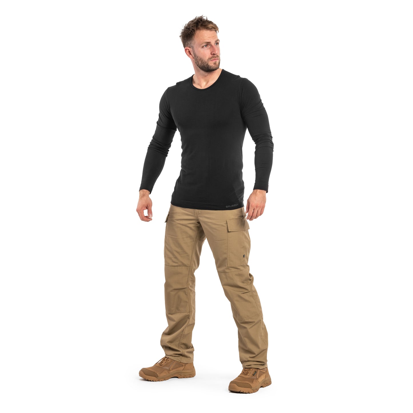 Koszulka Brubeck Comfort Cotton - Czarna