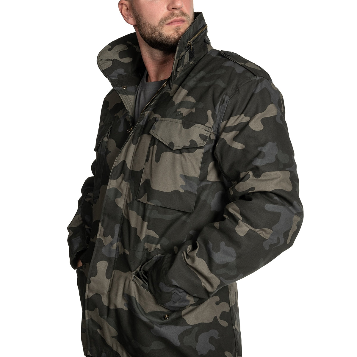 Kurtka Brandit M65 Classic - Dark Camo