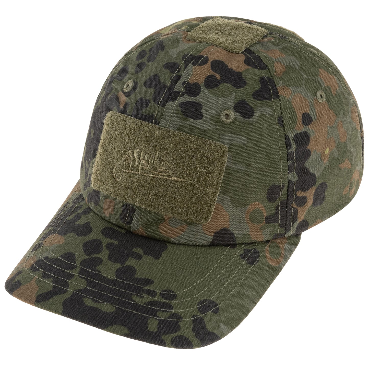 Czapka z daszkiem plus velcro Helikon PolyCotton Rip-Stop - Flecktarn