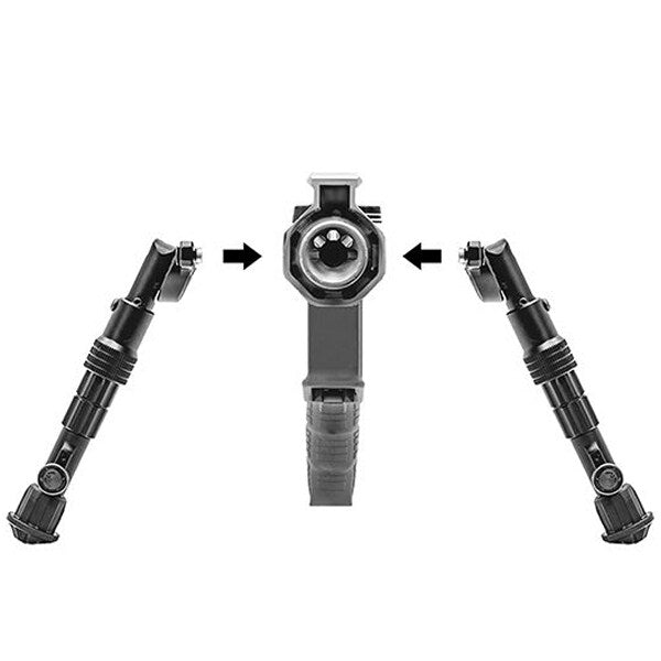Dwójnóg UTG Recon Flex M-LOK Bipod - Matte Black