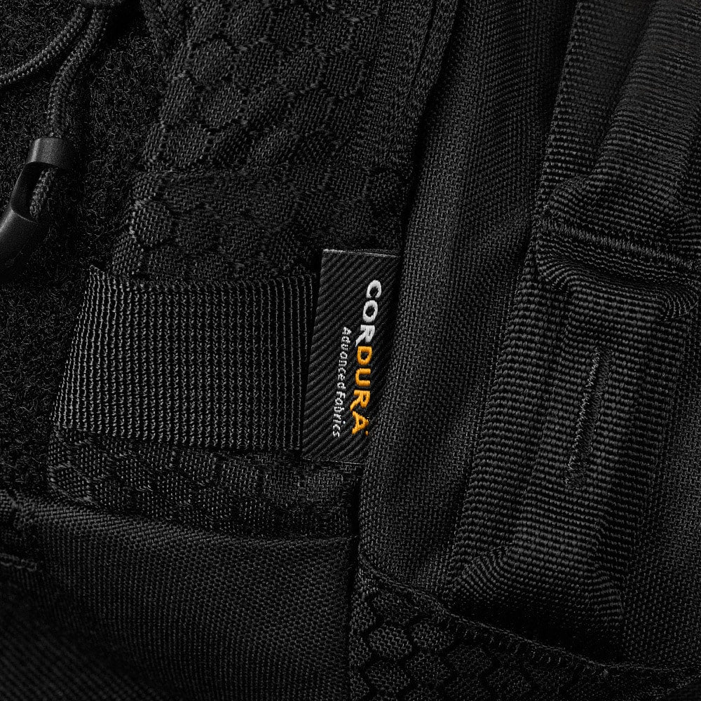 Nerka M-Tac Tactical Waist Bag Hex - Black
