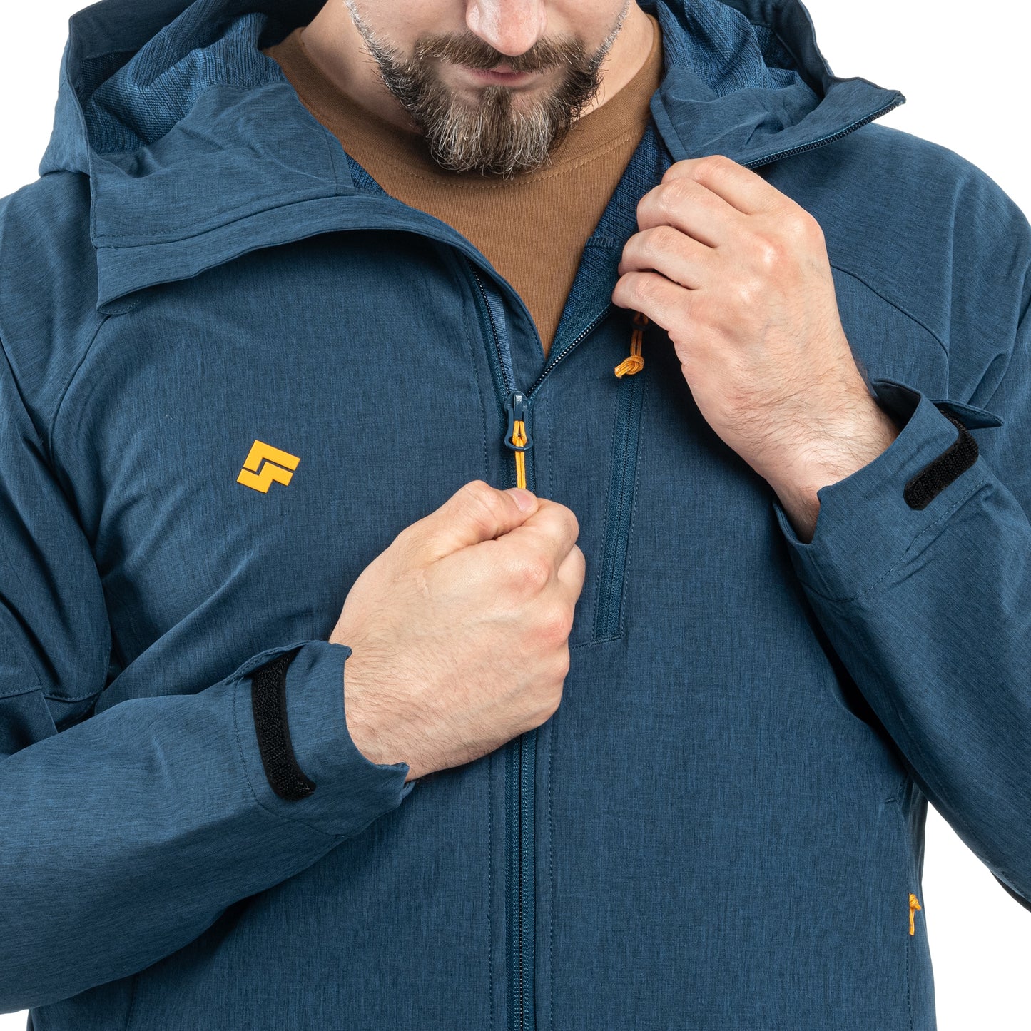 Kurtka Alpinus Softshell Lautaro - Granatowy