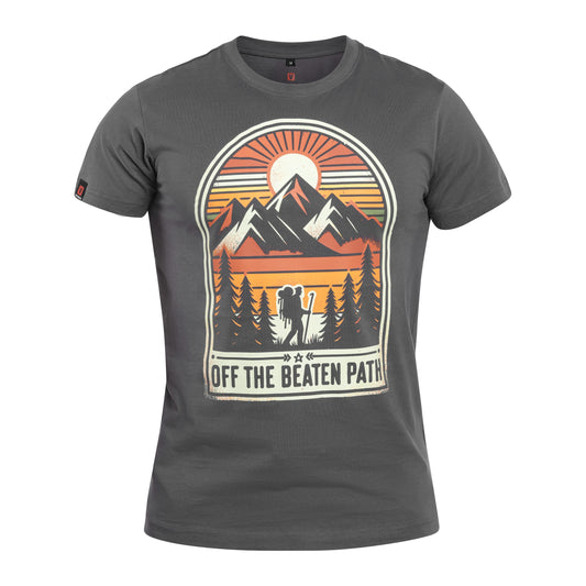 Koszulka T-shirt Voyovnik Off The Beaten Path - Szara