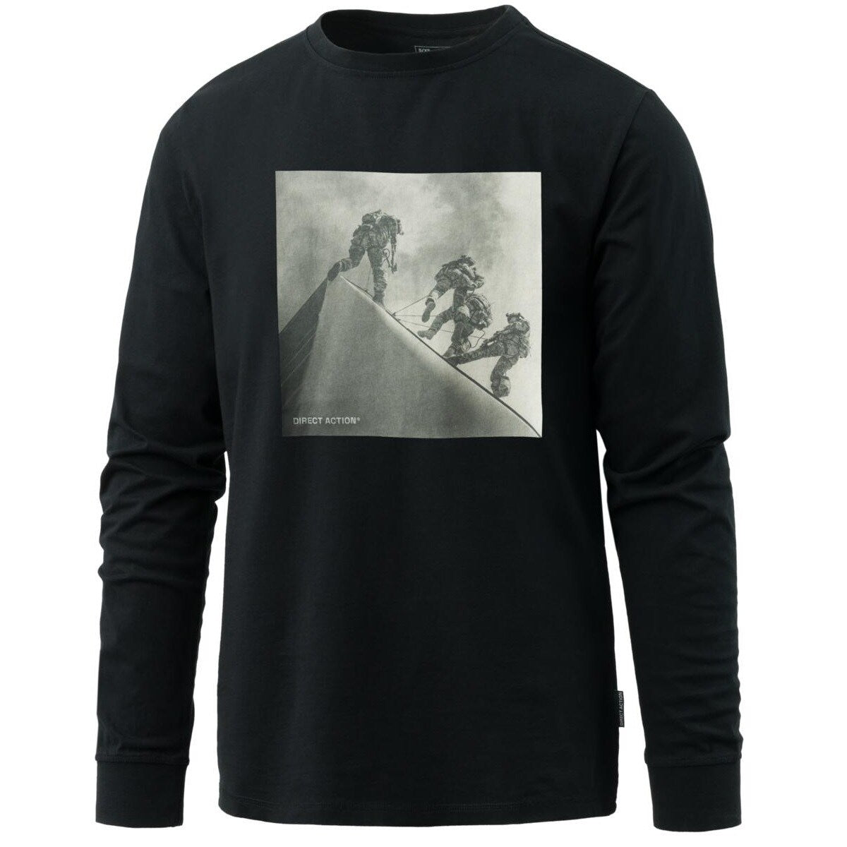 Koszulka Direct Action Longsleeve DA Rope - Black
