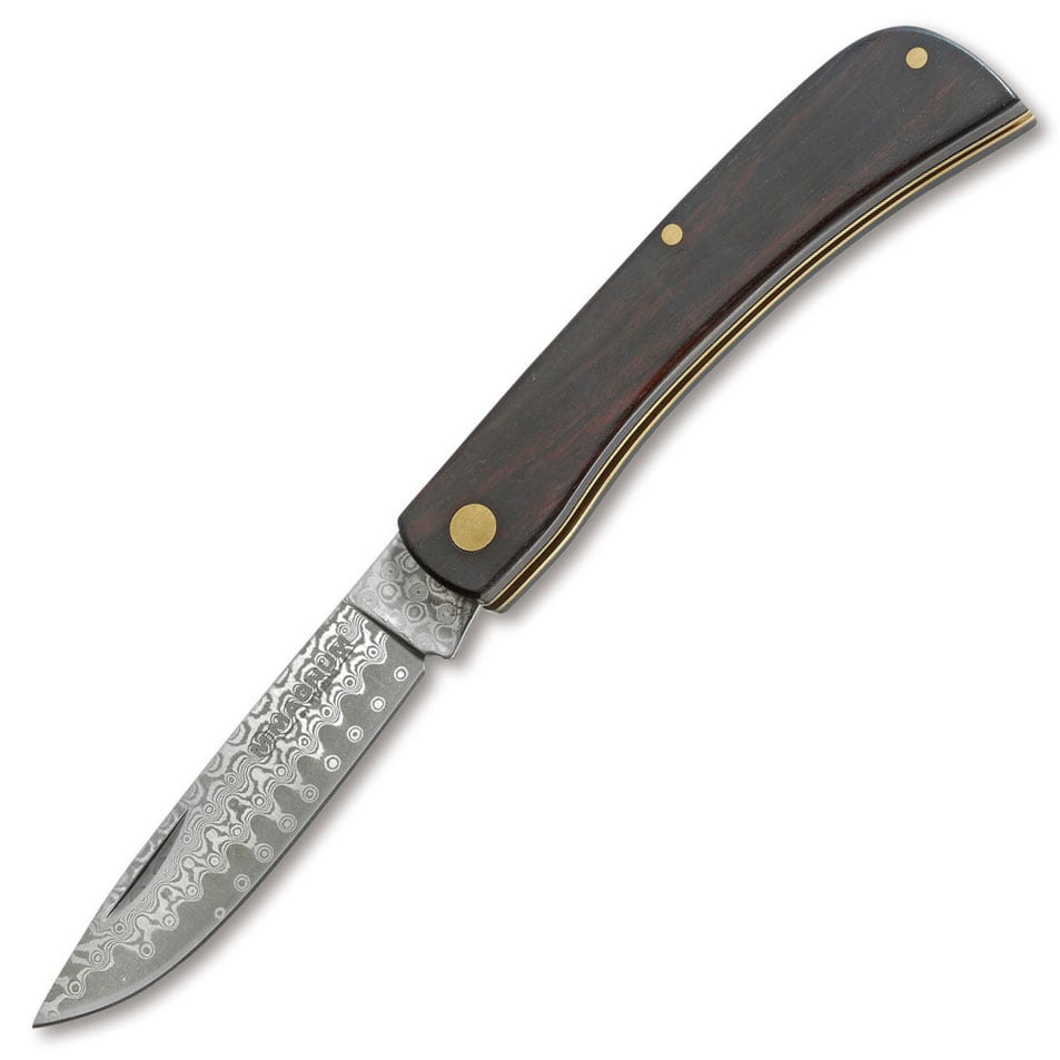 Nóż składany Boker Magnum Ebony Rangebuster Damast