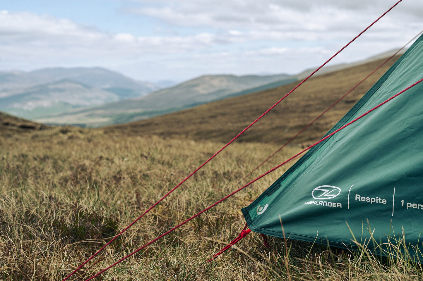 Namiot 1-osobowy Highlander Outdoor Respite Tunnel Tent - Pine Green