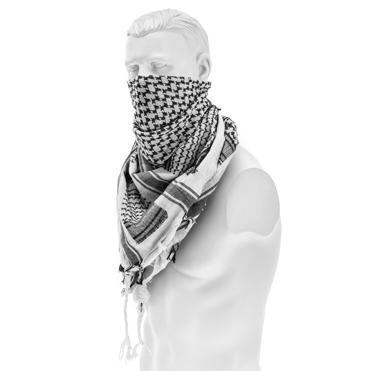 Arafatka chusta ochronna Brandit - White/Black