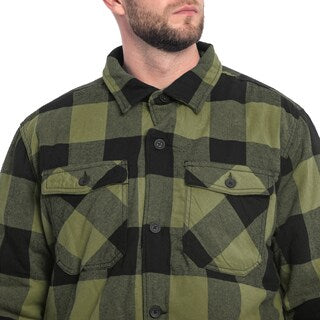 Kurtka Brandit Lumber Jacket - Black/Olive