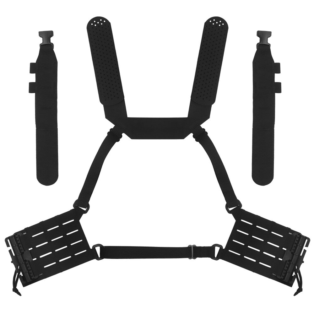 Szelki taktyczne Wosport Chest Rig Arc - Black