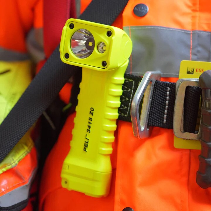 Latarka Peli ATEX 3415M Z0 Yellow - 329 lumenów
