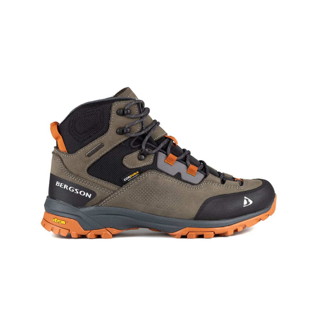 Buty Bergson Moko Mid STX - Khaki/Orange