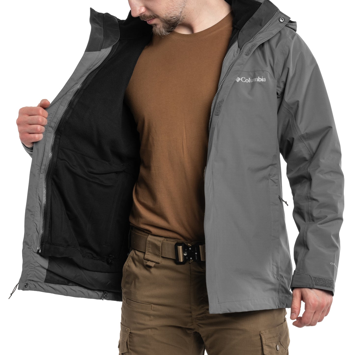 Kurtka Columbia Mission Air Interchange - City Grey