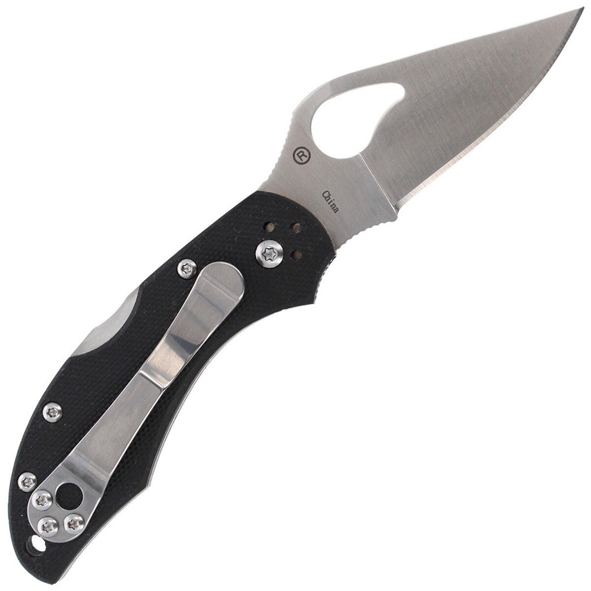 Nóż składany Spyderco Byrd Robin 2 G10 8Cr13MoV - Black