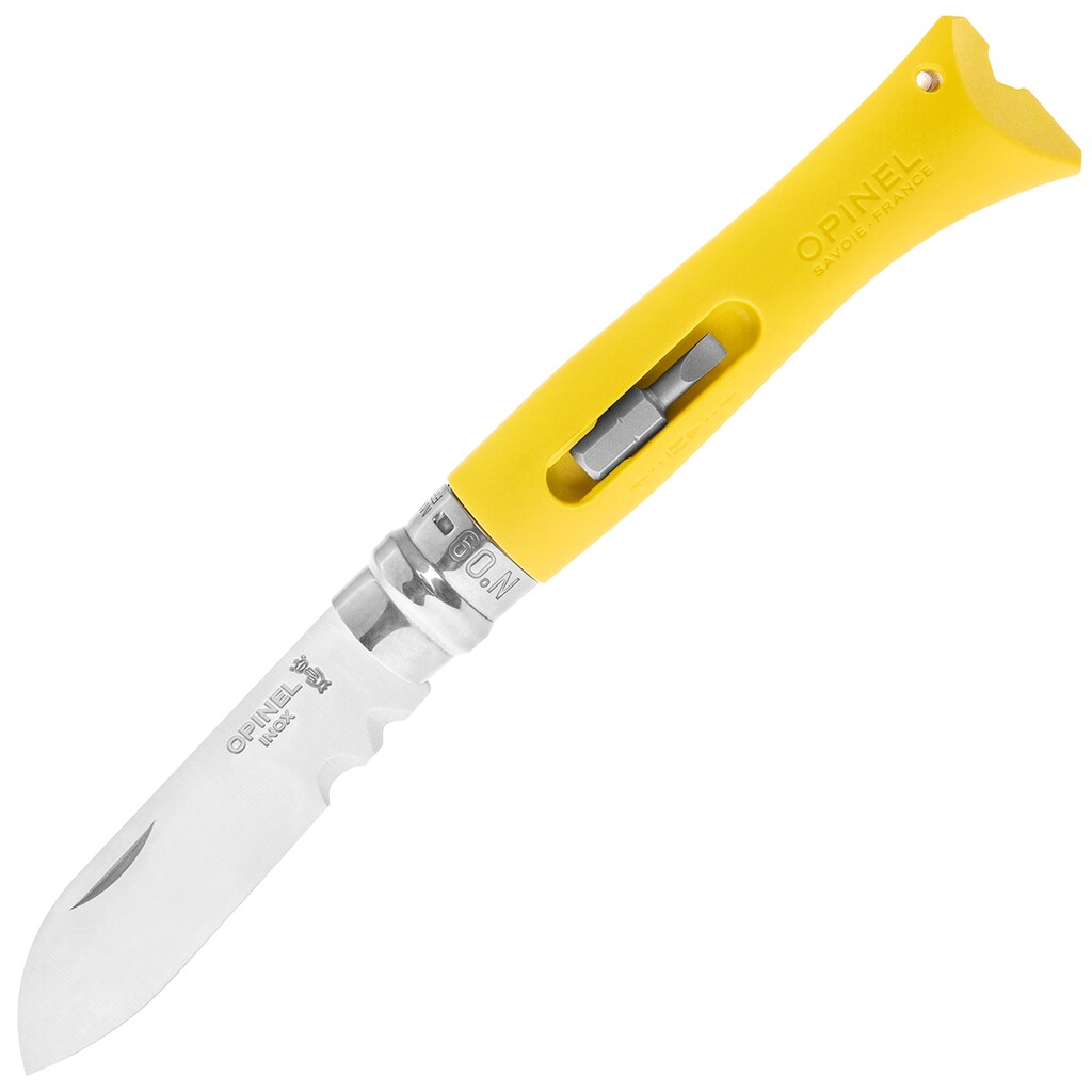 Nóż składany Opinel No.9 Do It Yourself - Yellow