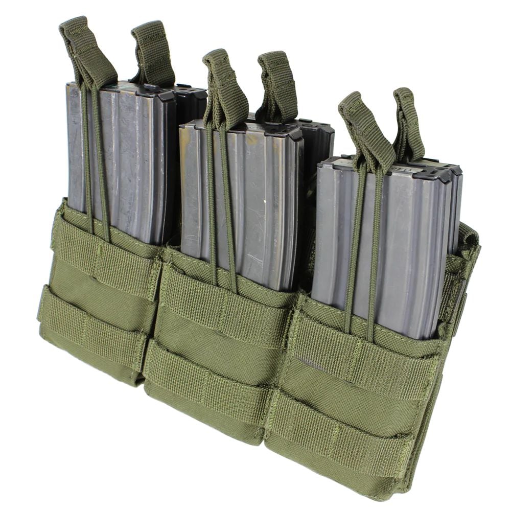 Potrójna ładownica Condor Triple Stacker M4 Mag Pouch - Olive Drab