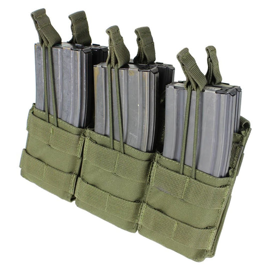 Potrójna ładownica Condor Triple Stacker M4 Mag Pouch - Olive Drab