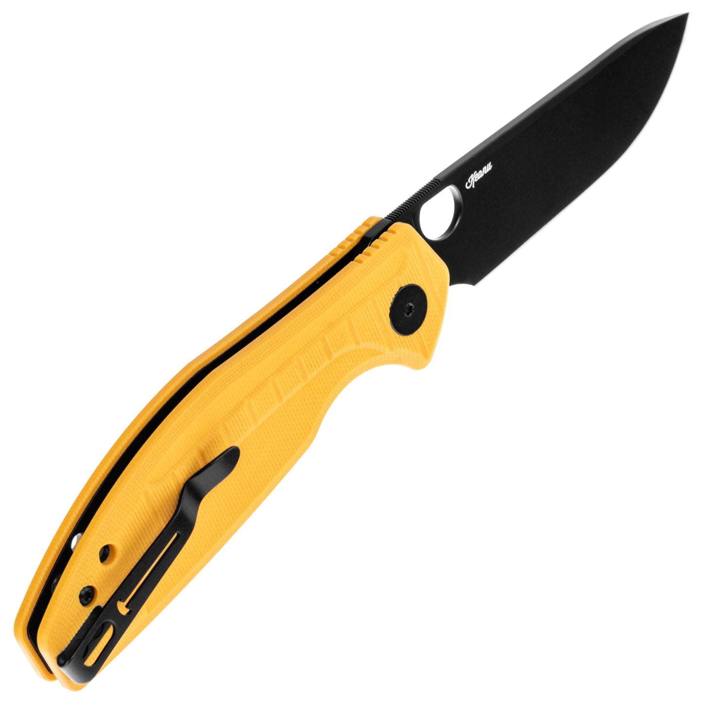 Nóż składany Bestechman Angry Owl - Black/Yellow