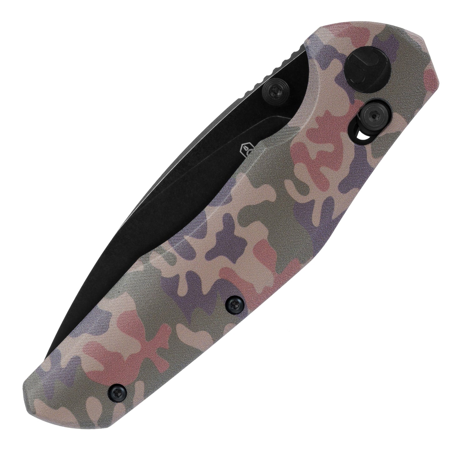 Nóż składany Bestechman Ronan Stonewash - wz.93 Pantera PL Woodland
