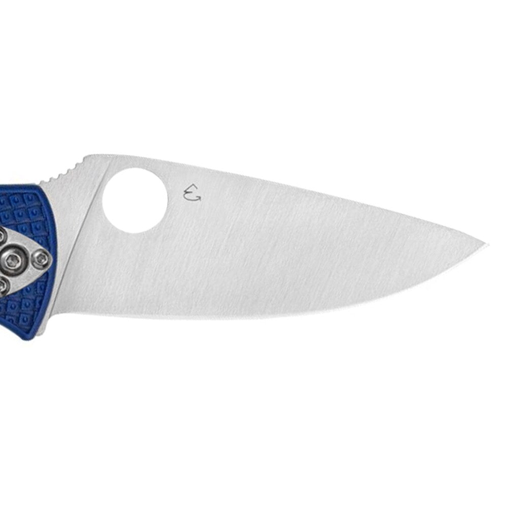 Nóż składany Spyderco Tenacious Lightweight Plain CPM S35VN - Blue