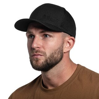 Czapka z daszkiem Military Wear 110 Rip-Stop Mesh Cap - Black