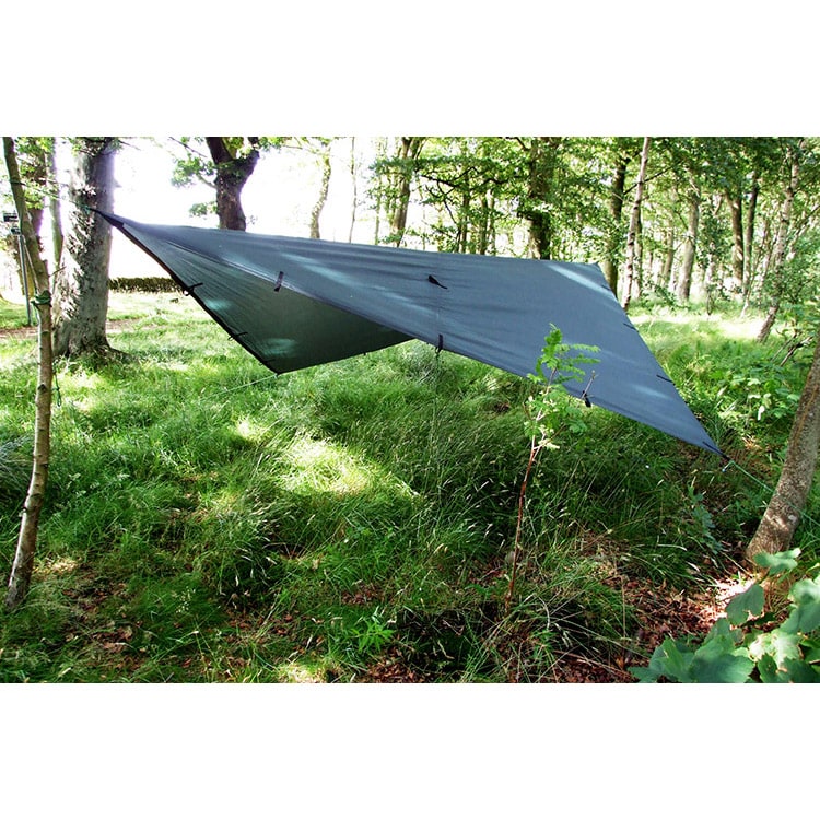 Płachta biwakowa DD Hammocks Tarp 3x3 Limited Edition - forest green
