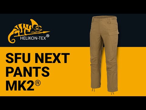 Spodnie mundurowe Helikon SFU Next Mk2 Pants PolyCotton Rip-Stop - wz.93 Pantera PL Woodland