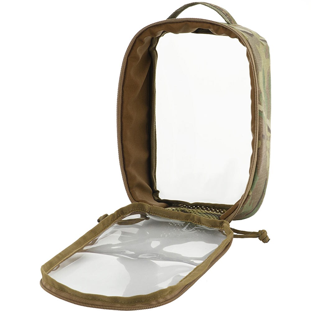 Organizer M-Tac Elite przezroczysty Small (22 x 14 cm) - MultiCam