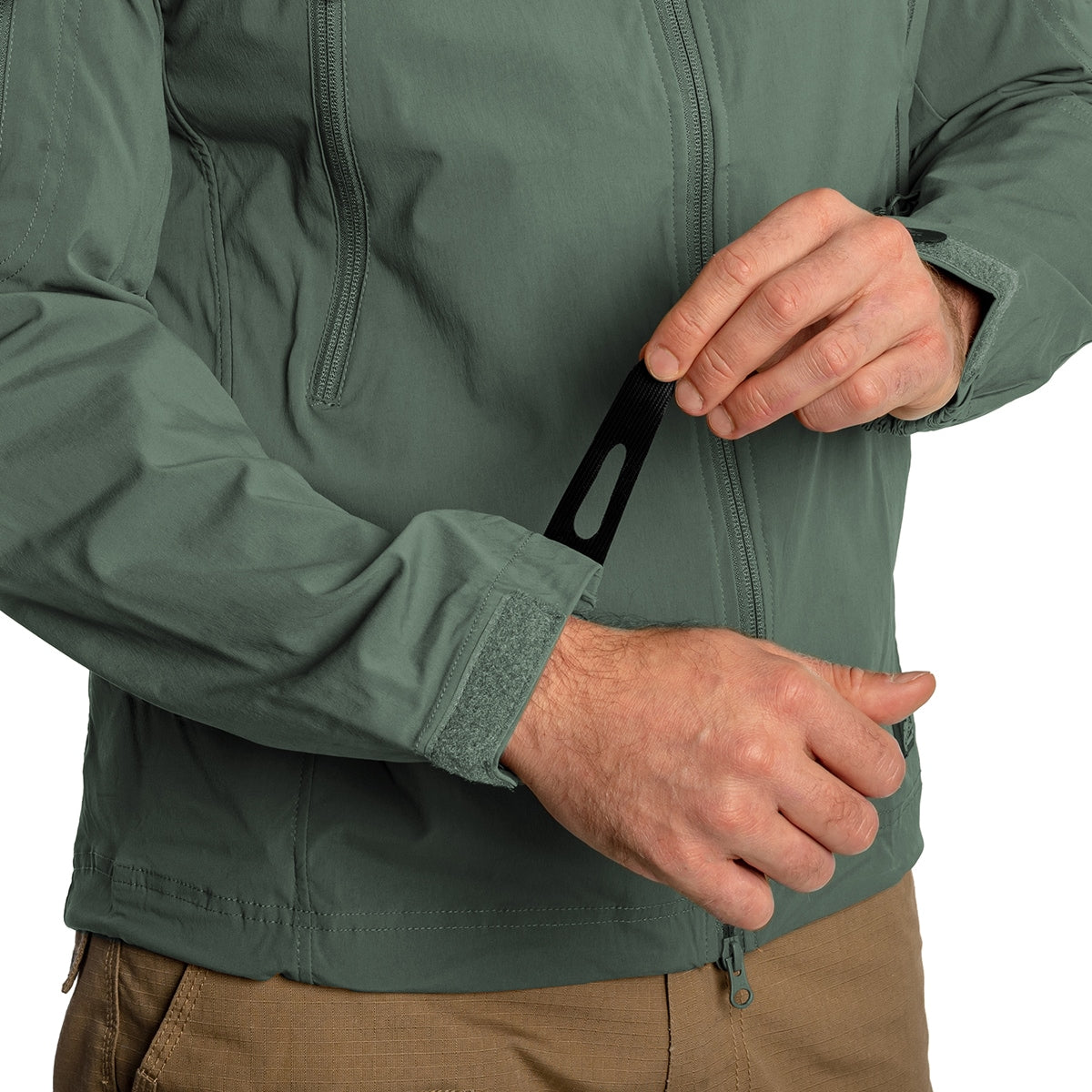 Kurtka Helikon Trooper StormStretch Softshell - Alpha Green