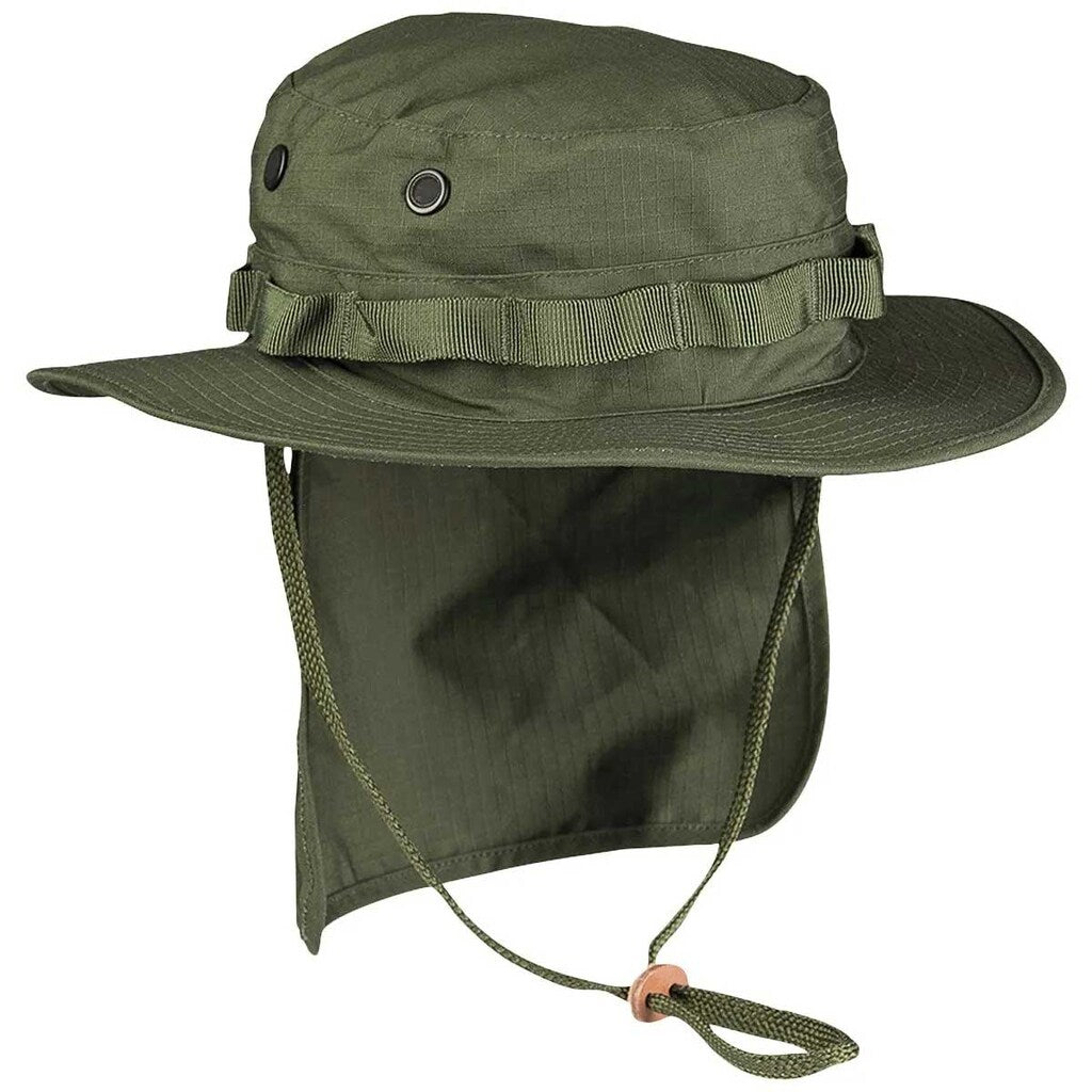 Kapelusz Mil-Tec British R/S Boonie with Neck Flap - Olive