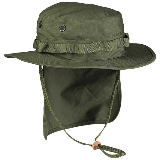 Kapelusz Mil-Tec British R/S Boonie with Neck Flap - Olive
