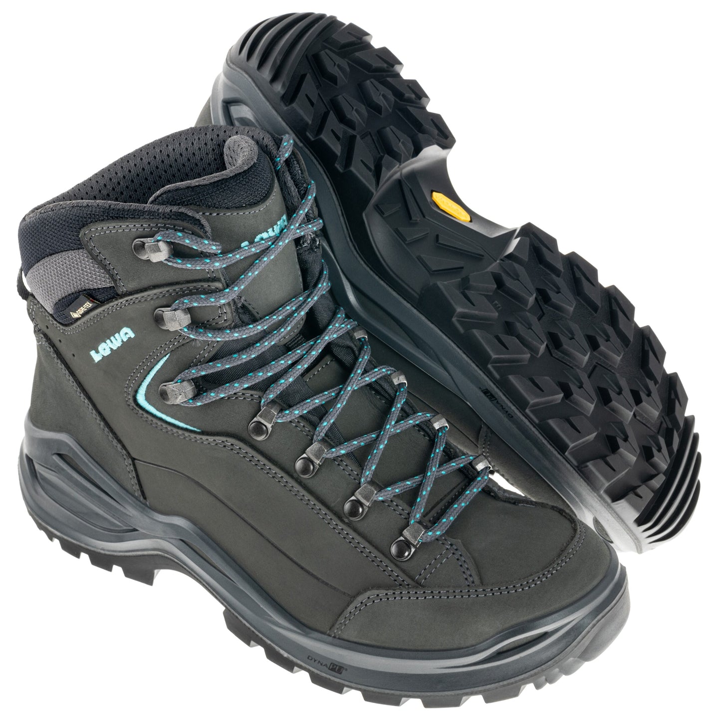 Buty damskie Lowa Renegade EVO GTX MID - Asphalt/Turqoise