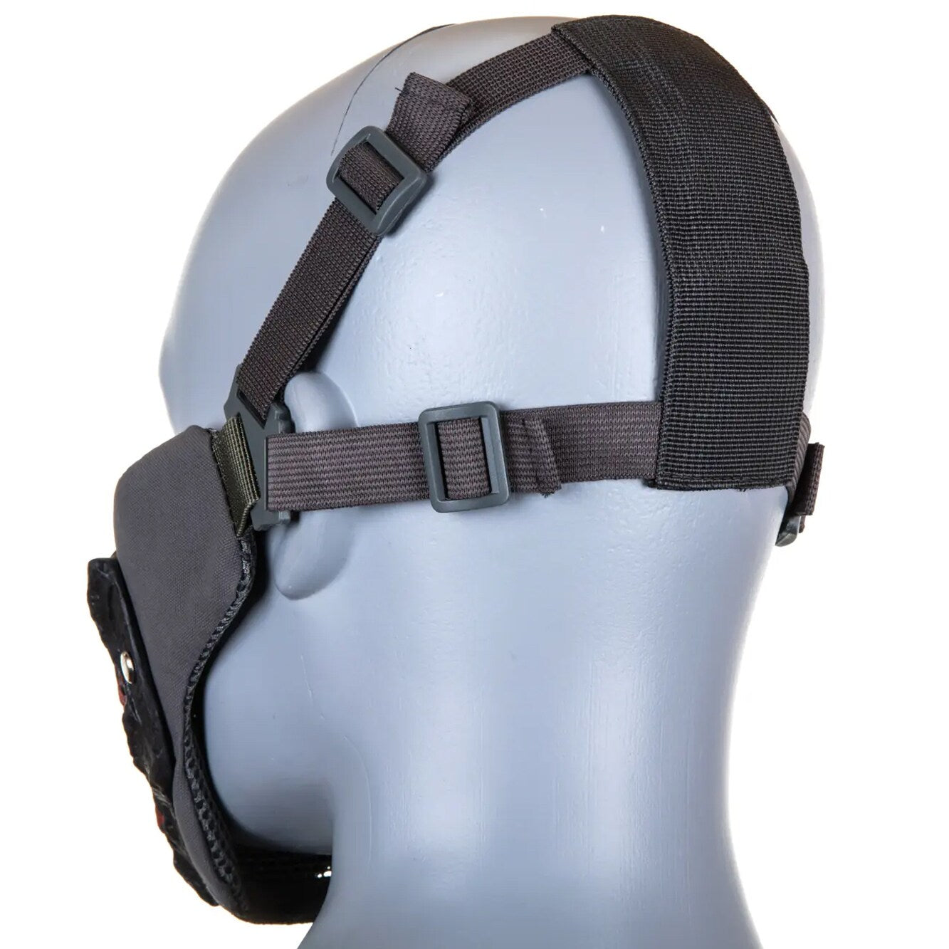 Maska ochronna typu Stalker Wosport EVO Fangs Upgrade - Grey