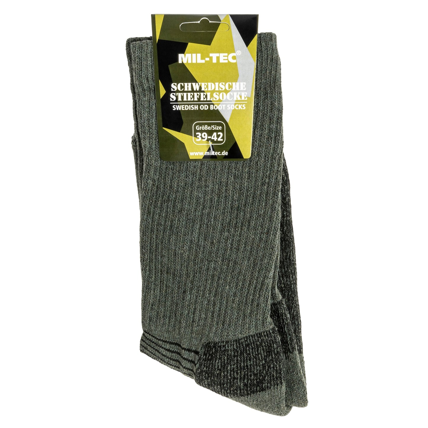 Skarpety Mil-Tec Swedish Boot Socks - Olive