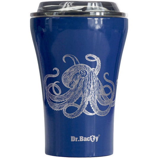 Kubek termiczny Dr.Bacty Apollo Ceramic Ośmiornica 227 ml - Granatowy