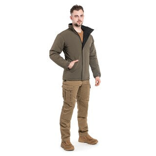 Kurtka dwustronna Mil-Tec Reversible - Ranger Green/Black