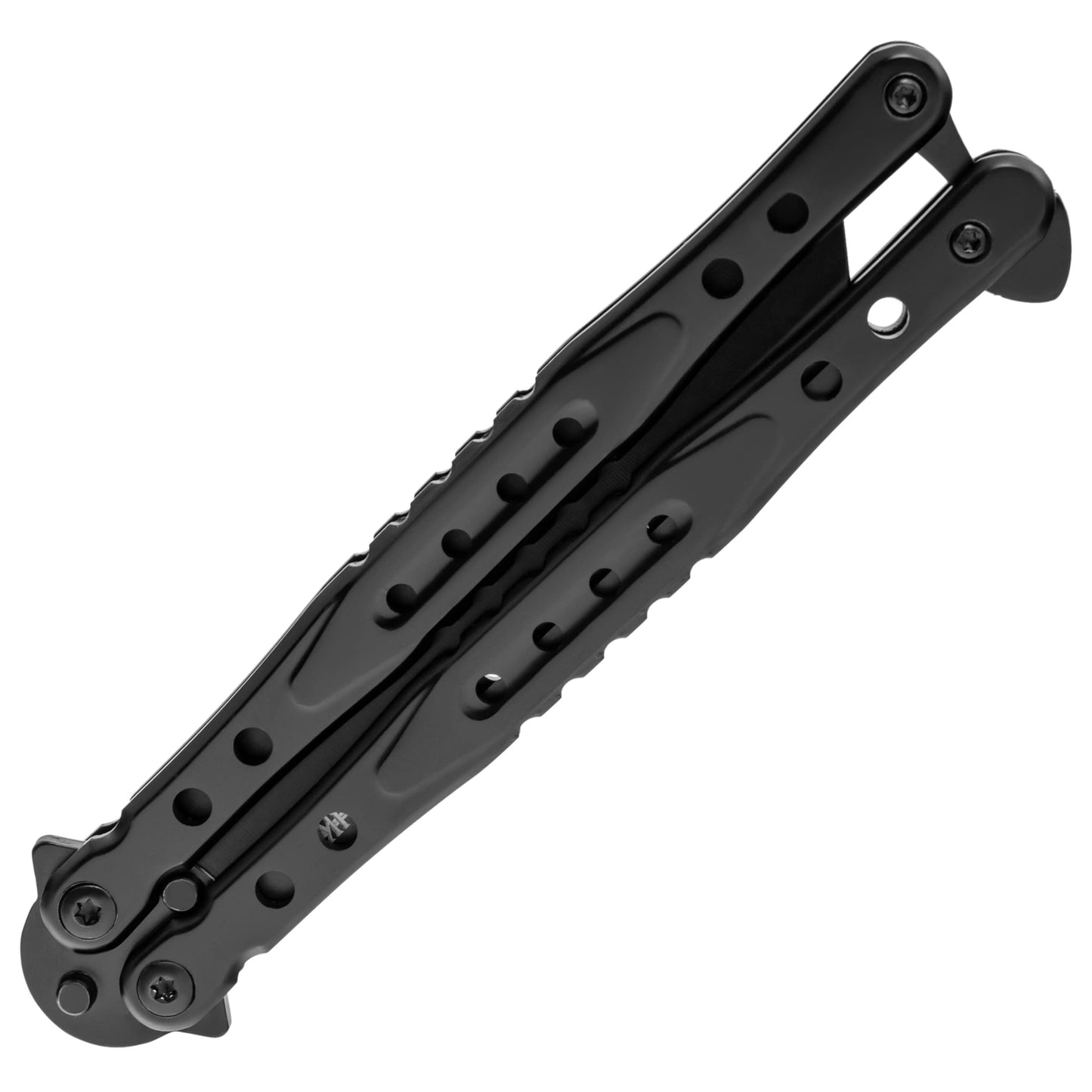 Nóż składany motylek Joker JK805 Full Black Coated