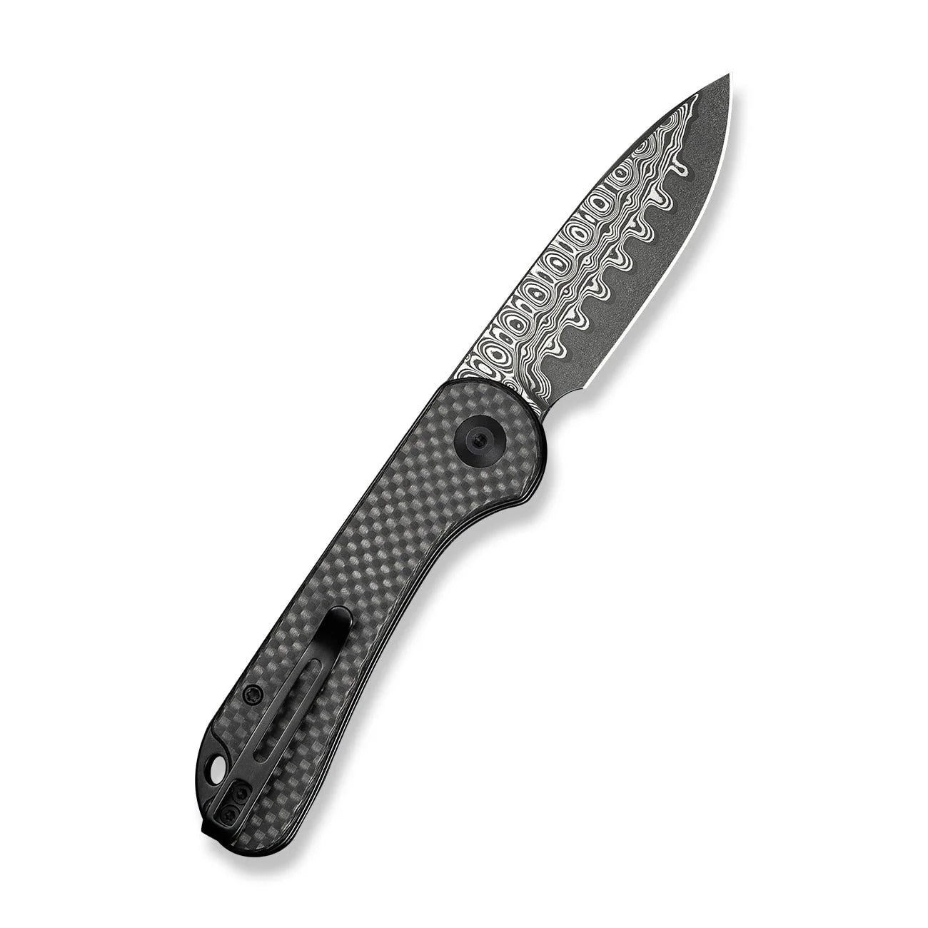 Nóż składany Civivi Elementum Carbon Fiber - Damascus