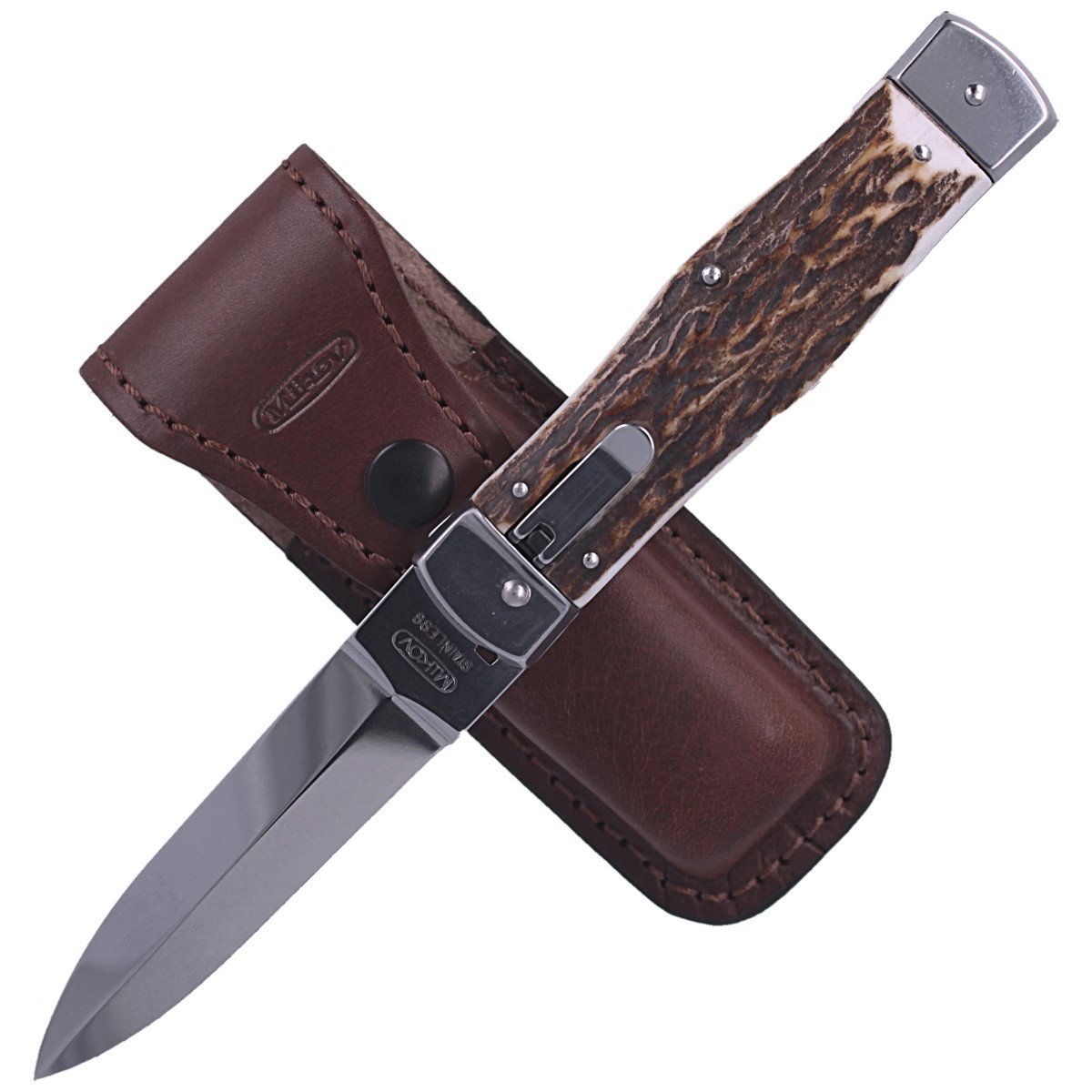 Nóż sprężynowy Mikov Predator Deer Stag 241-NP-1/HAMMER