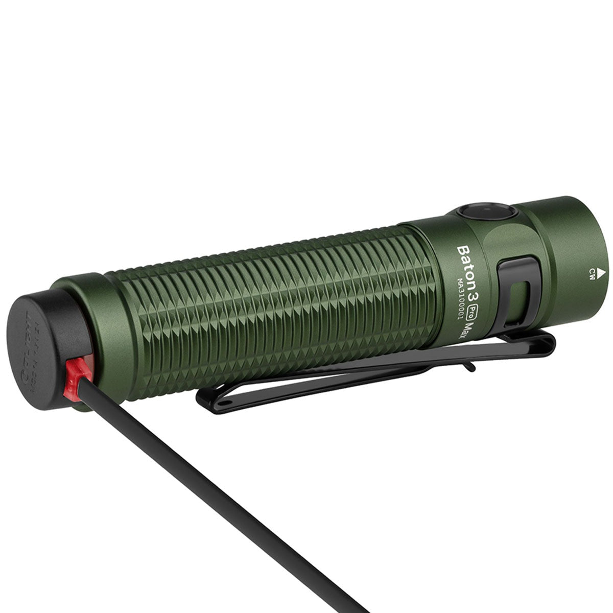 Latarka akumulatorowa Olight Baton 3 Pro Max Cool White OD Green - 2500 lumenów