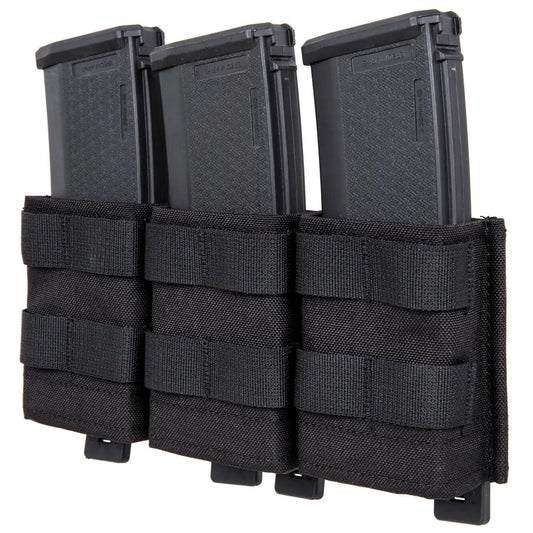 Potrójna ładownica Wosport na magazynki karabinowe 7.62 mm - Black